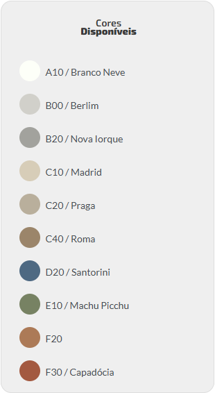 Cores - Tinta Borracha Líquida